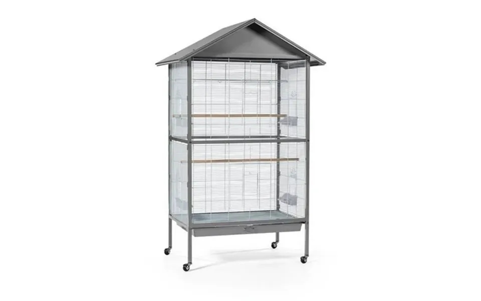 Prevue Pet Products Charming Aviary Birdcage In Metal Gray F036