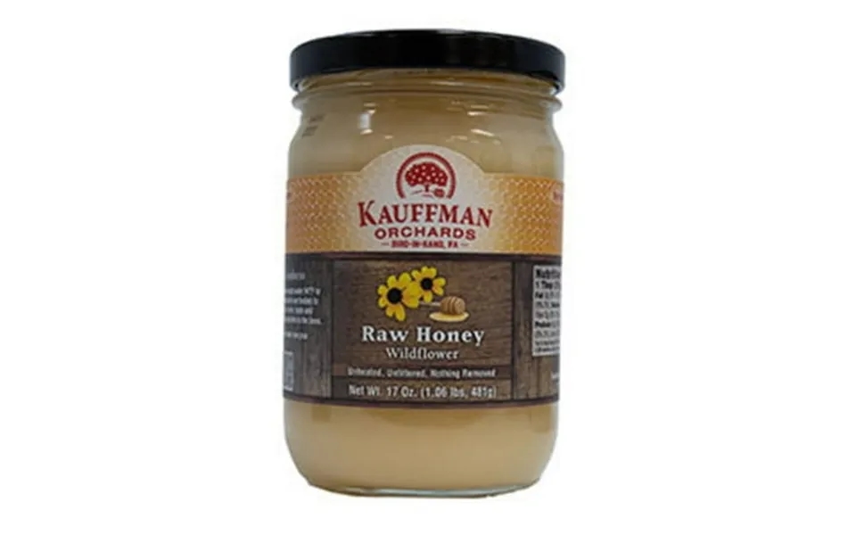 Price Case Kauffman S Raw Wildflower Honey 12 17oz 268031