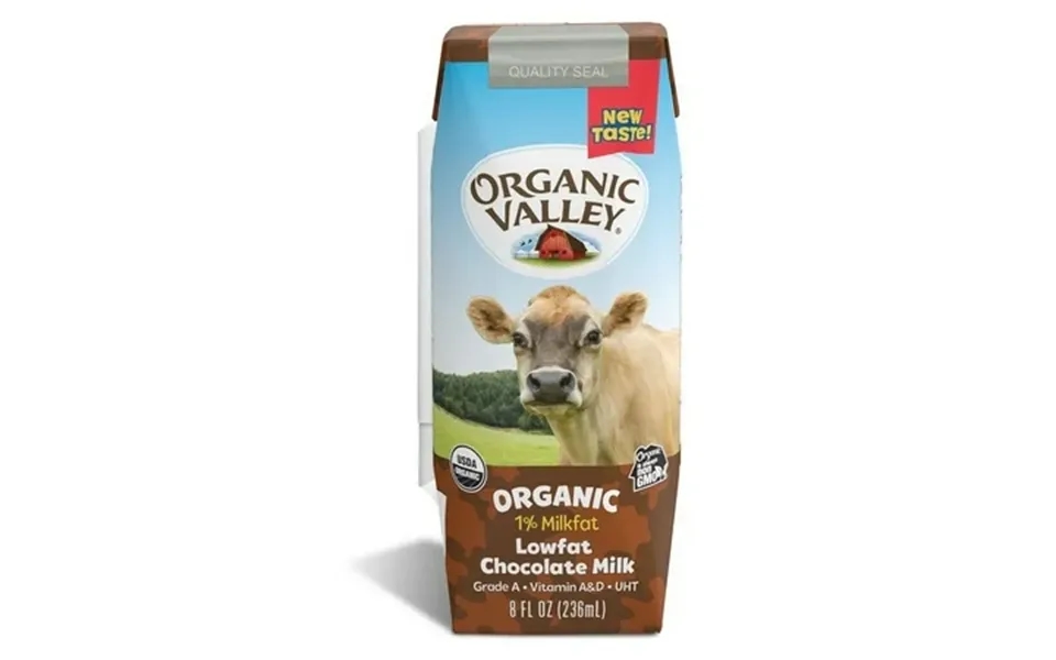 Price Case Organic Valley 21343040 Aseptic Chocolate Milk 24-8 Fluid Ounce