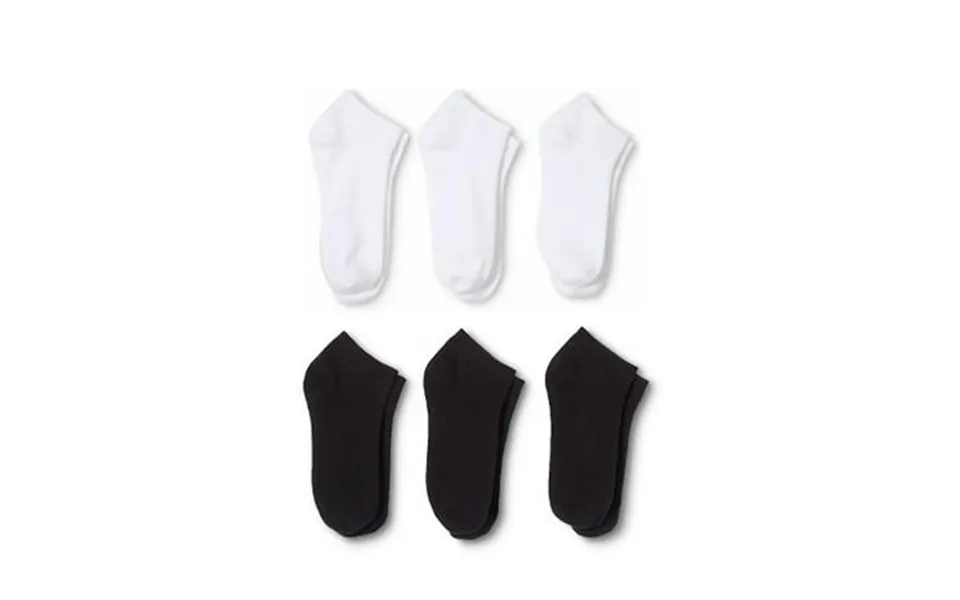 Pricemenow 84 Pairs Mens Low Cut Socks Polyester Bulk Lot Black White