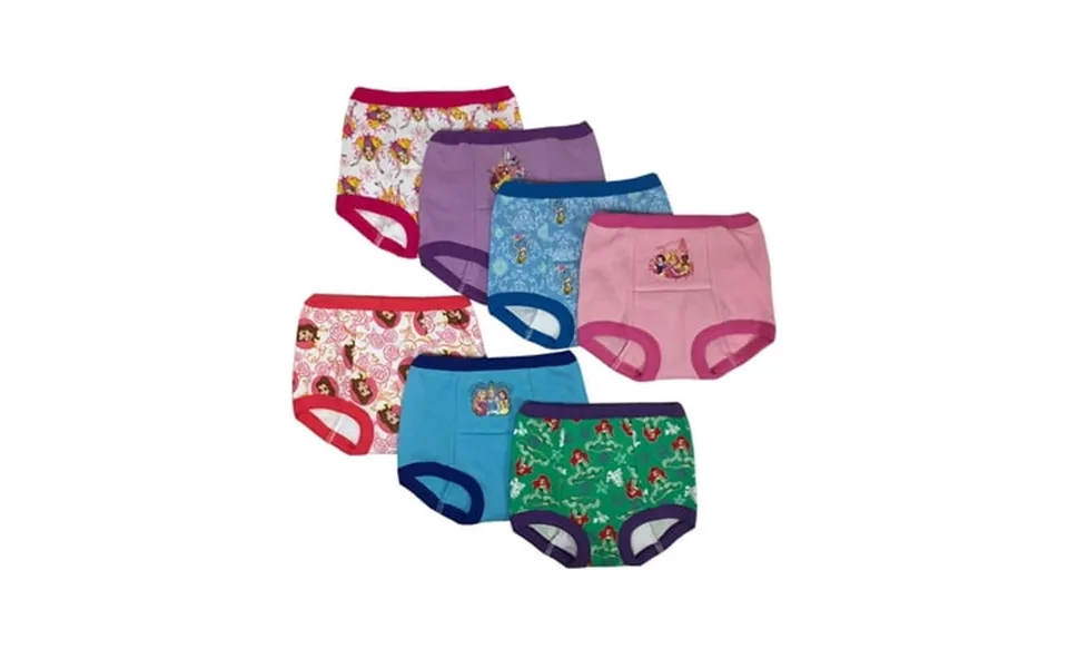Princess 7pk Training Pants Toddler Girls