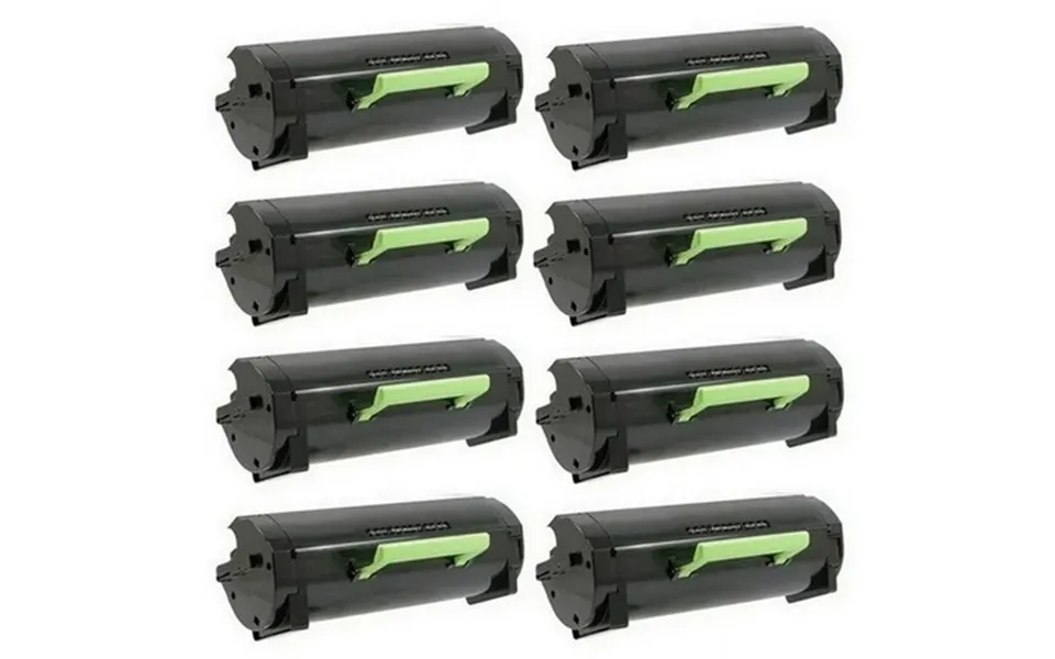 Printerdash Compatible Replacement For Lex52d1h0e 62d1h0e-u 8pk - Black