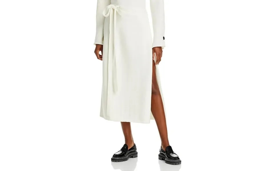 Proenza Schouler Womens Zadie Knit Long Wrap Skirt