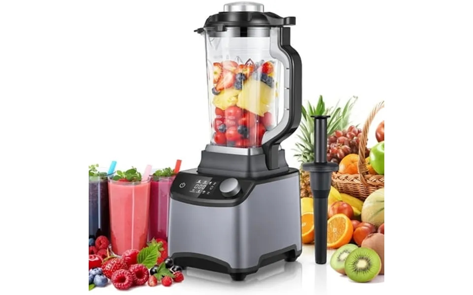 Professional Countertop Blenders For Kitchen 1200w Max 2200w High Power Crushing Ice Veggies Shakes 60 Oz