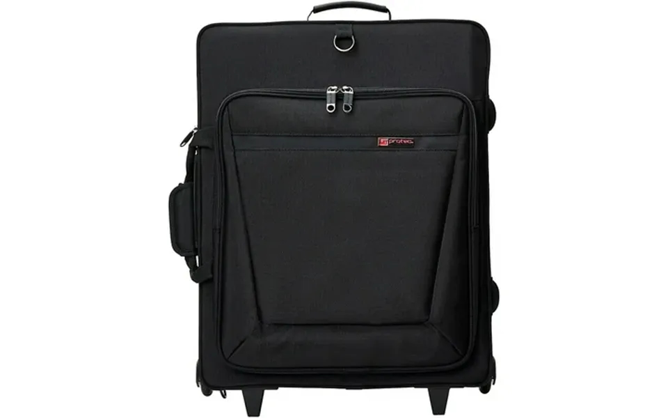 Protec Ip301qwl Ipac Quad Trumpet Case With Wheels Ip301qwl Black