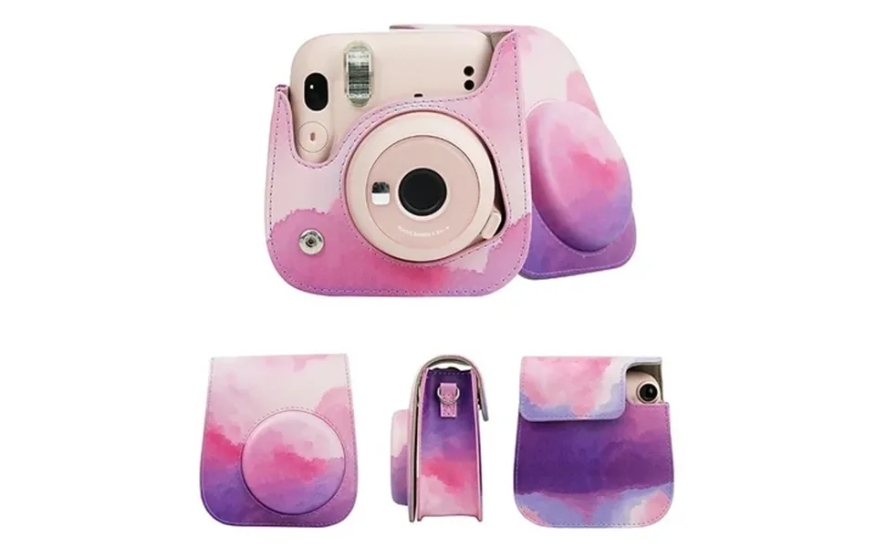 Protective Case For Instax Mini 11 Faux Leather Camera Shoulder Bag With Shoulder Strap Dust-proof Mini Digital Camera R