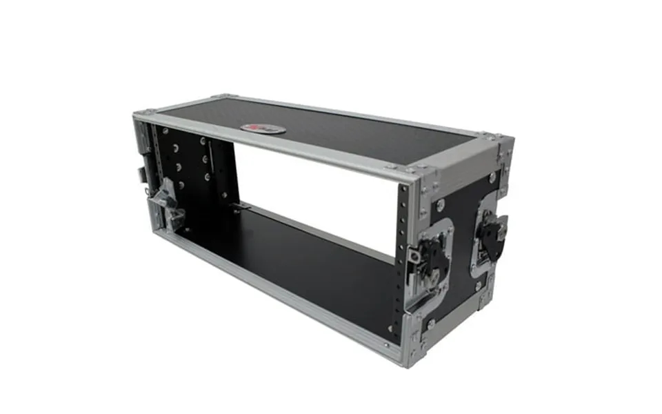 Prox X-4u7d 4u Deluxe Effects Rack 7 Deep Rail To Rail W Handle