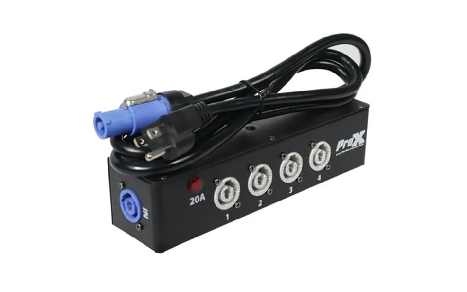 Prox X-pwc X4 Box Power Bank 4-way Powercon Center