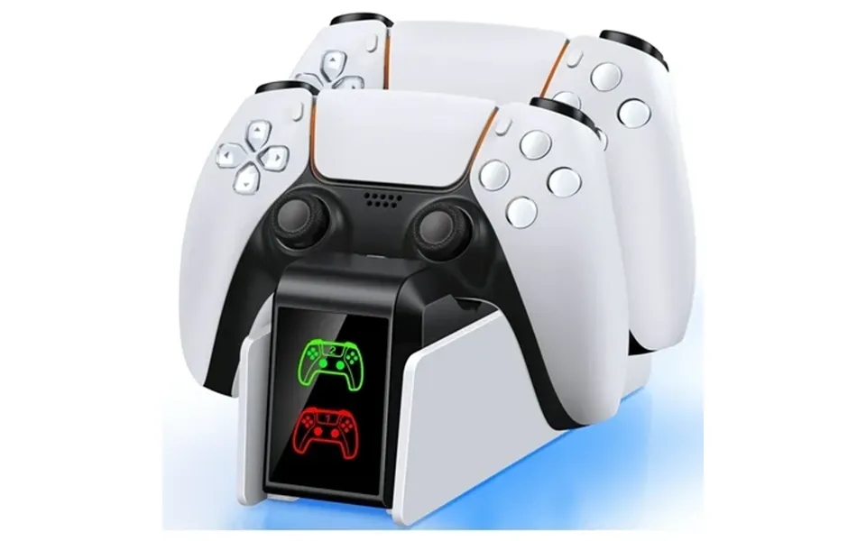 Ps5 Controller Charger Beboncool Charging Station With Fast Charging For Ps5 Controller Accessories White