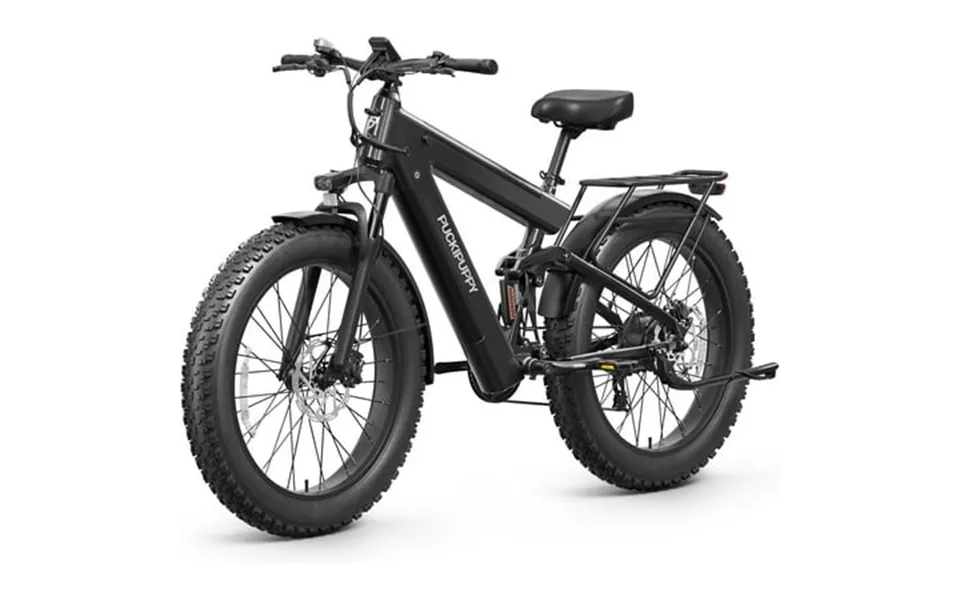 Puckipuppy Bulldog Electric Bike For Adults 1350w 48v 30ah Full Suspension E Bike 26 Fat Tire Adult Electric Bicycles 28