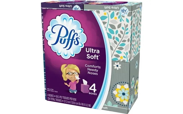 Puffs Ultra Soft Tissue 4-pack - 2 Ply product image