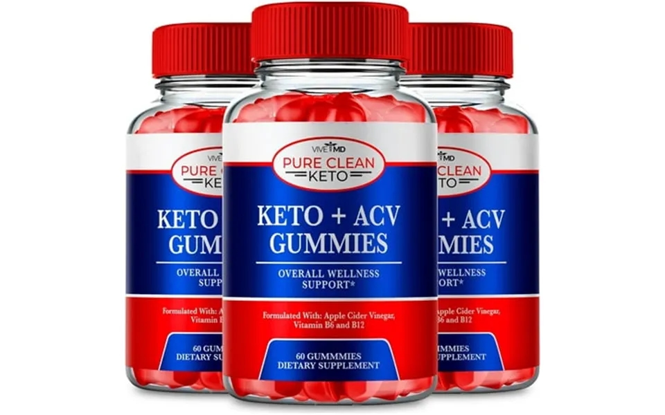 Pure Clean Acv Gummies Pureclean Acv-keto Gummies 3 Pack