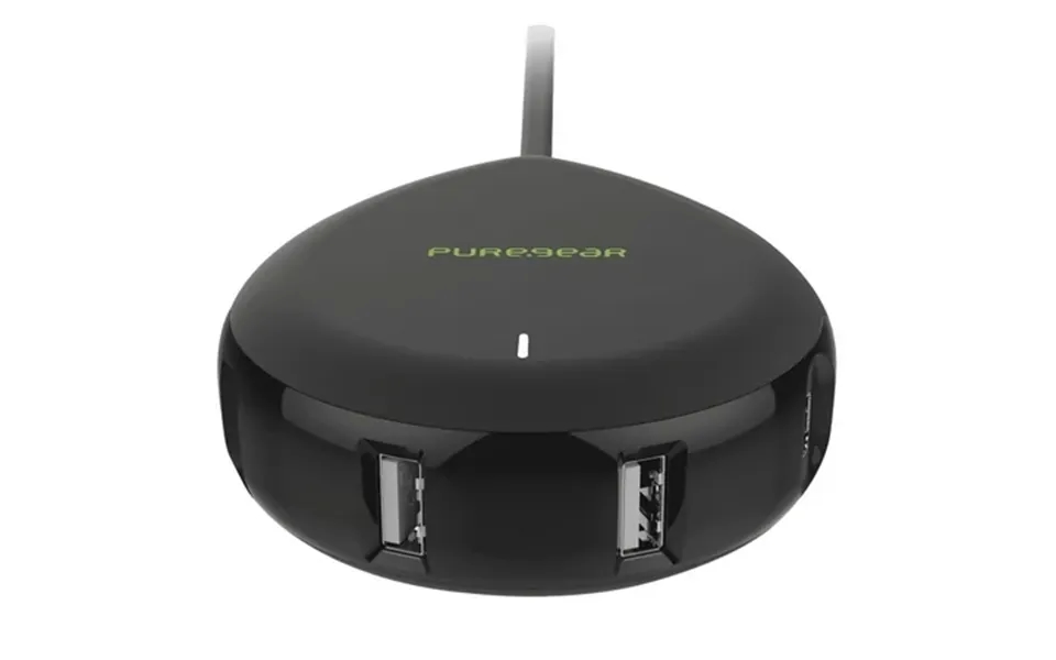 Puregear Universal 4 Port Usb Charging Station - Black
