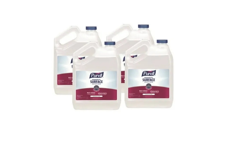 Purell Foodservice Surface Sanitizer Fragrance Free 1 Gal Bottle 4 Carton 434104