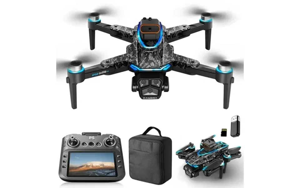 Pyaiiner Drone With 1080p Esc Camera Brushless Motor Remote Control With 5