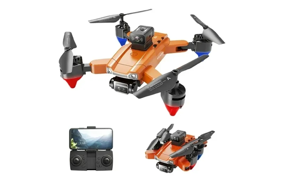 Pyaiiner Kids Foldable Rc Drone With Colorful Led Lights 4-axis Obstacle Avoidance Hd Camera Breathing Light Escs Safe E
