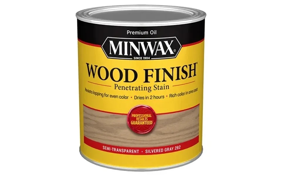 Qt Minwax 70102 Silvered Gray Wood Finish Penetrating Oil-based Wood Stain