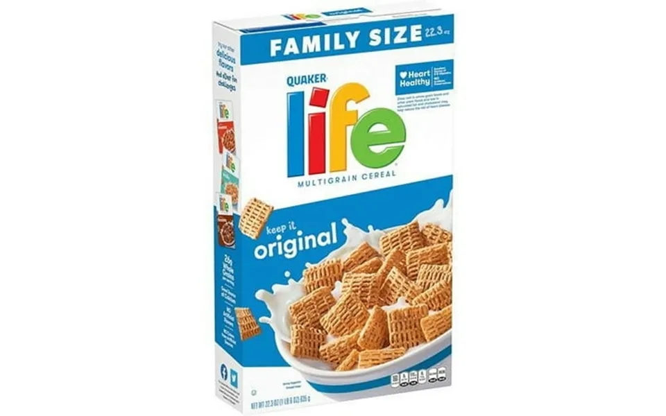 Quaker Life Original Cereal 22.3oz Box