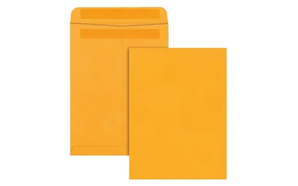 Quality Park 9 X 12 Catalog Mailing Envelopes Redi-seal Self Seal Closure 28 Lb Kraft 250 Per Box
