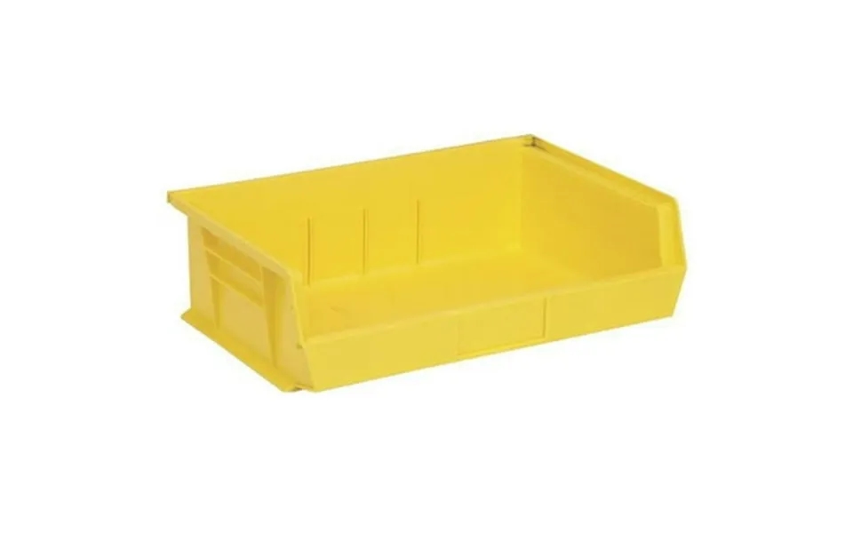 Quantum Storage Qus245yl Ultra Stack & Hang Bin Yellow - 10.87 X 16