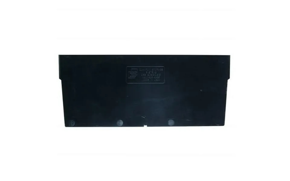 Quantum Storage Systems Bindivider 10inl Plastic Black Pk50 Dsb809 810 816