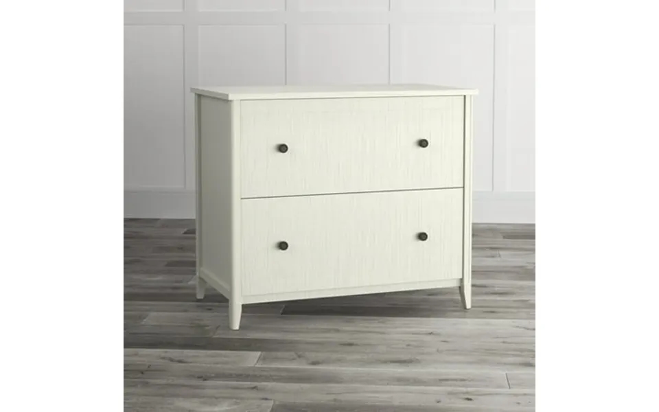 Quarters & Craft High Tide Collection Home Office Lateral Filing Cabinet In Weathered White Qclatbwh