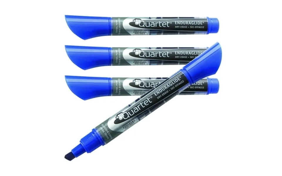 Quartet 5001-3ma Broad Chisel Tip Enduraglide Dry Erase Marker - Blue 1 Dozen
