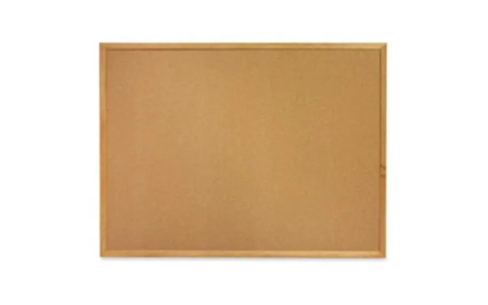 Quartet Cork Board- 1-.75in. Frame Face- 8ft.x4ft.- Oak Frame-nat
