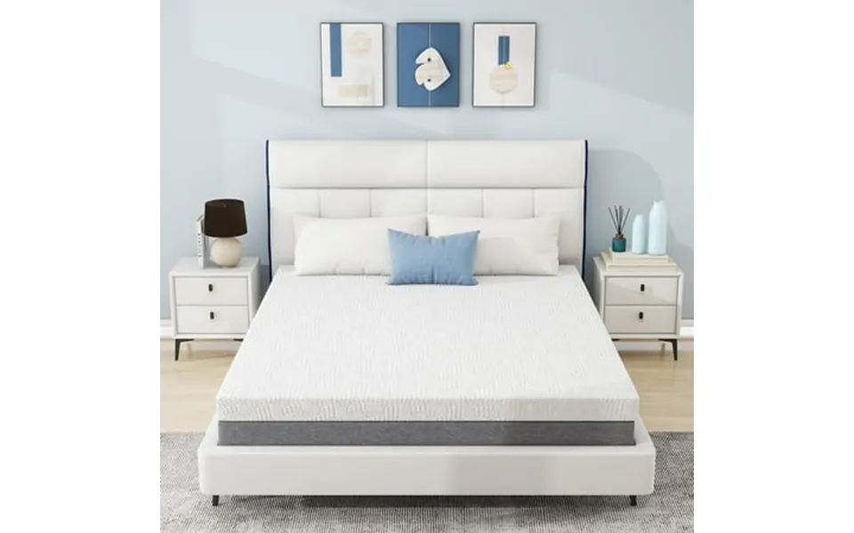 Queen Size 3 Inch Memory Foam Mattress Topper Mattress Pad With Cover