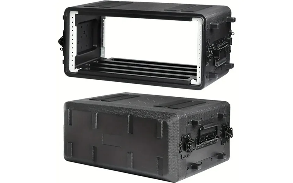 Rack Case Shallow 15 Depth 19 Rackmount Flight Cases Dust-proof Space Shock Mount Racks With Microphone Compartments