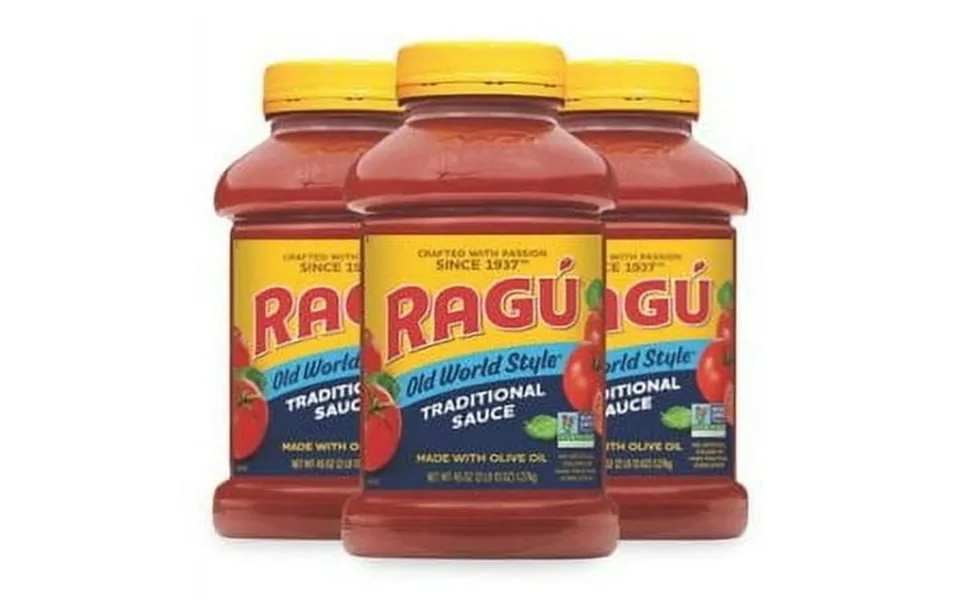 Ragu Old World Style Traditional Pasta Sauce 45 Oz. 3 Count. Pack Of 2
