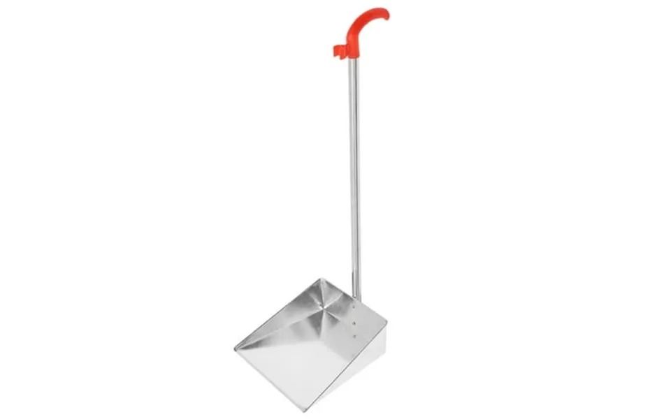 Raindrops Large Capacity Stainless Steel Dustpan Vertical Design For Indoor Outdoor Cleaning