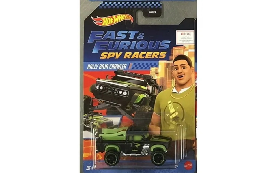 Rally Baja Crawler Fast And Furious Spy Racers - Hot Wheels Gnn29-979a