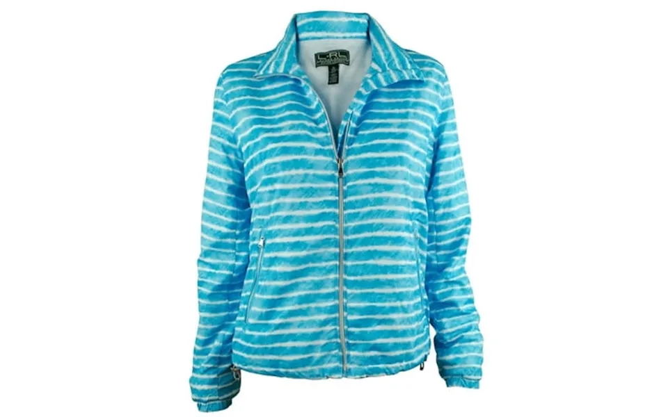 Ralph Lauren Active Women S Zip-up Striped Active Jacket-tw-l