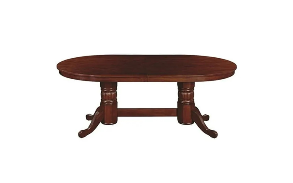 Ram Game Room 84 X 48 X 30 In. Texas Holdem Game Table With Dining Top English Tudor