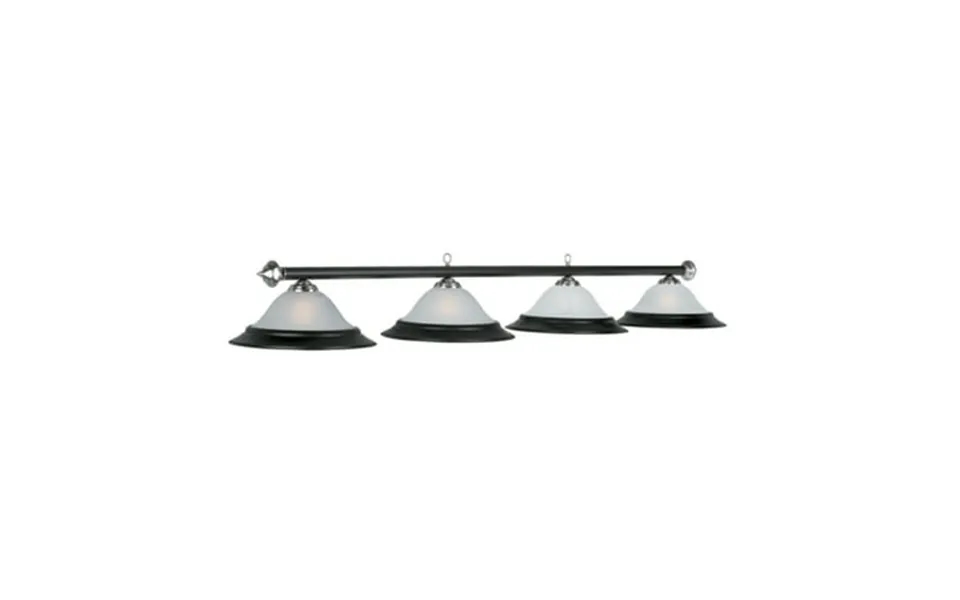 Ram Game Room Traditional Style 82 4-light Billiard Pendant Light - Matte Black St