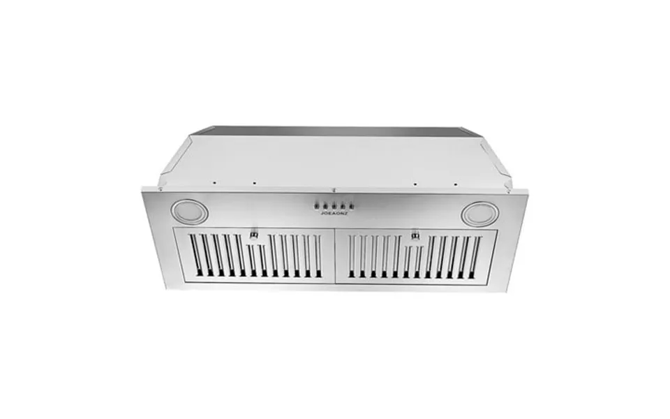 Range Hood 30-inch Built-in Insert Cooker Hood 600cfm Powerful Exhaust Vent Fan