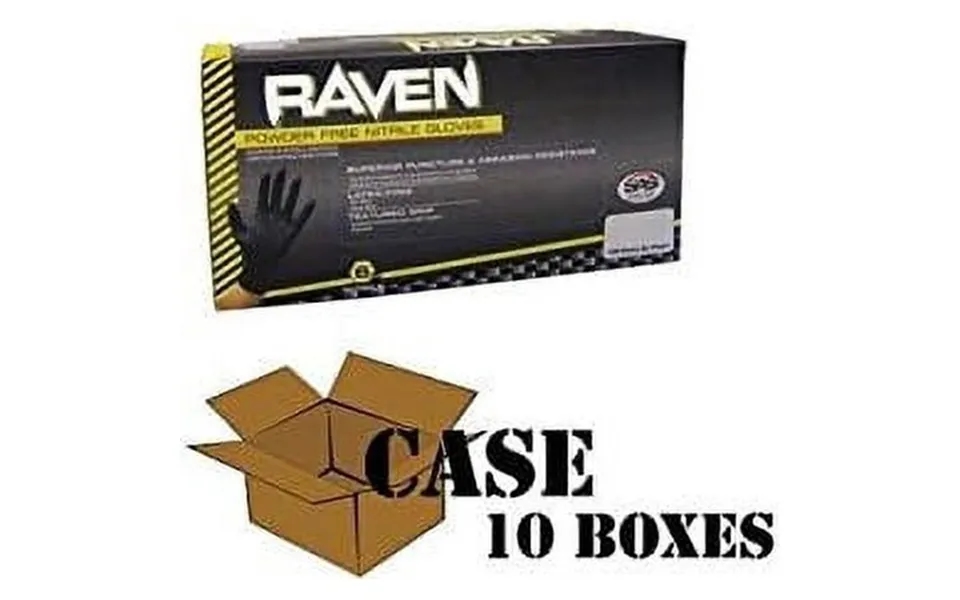 Raven - Nitrile Powder Free Gloves