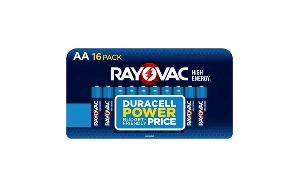 Rayovac High Energy Aa Batteries 16 Pack Double A Batteries