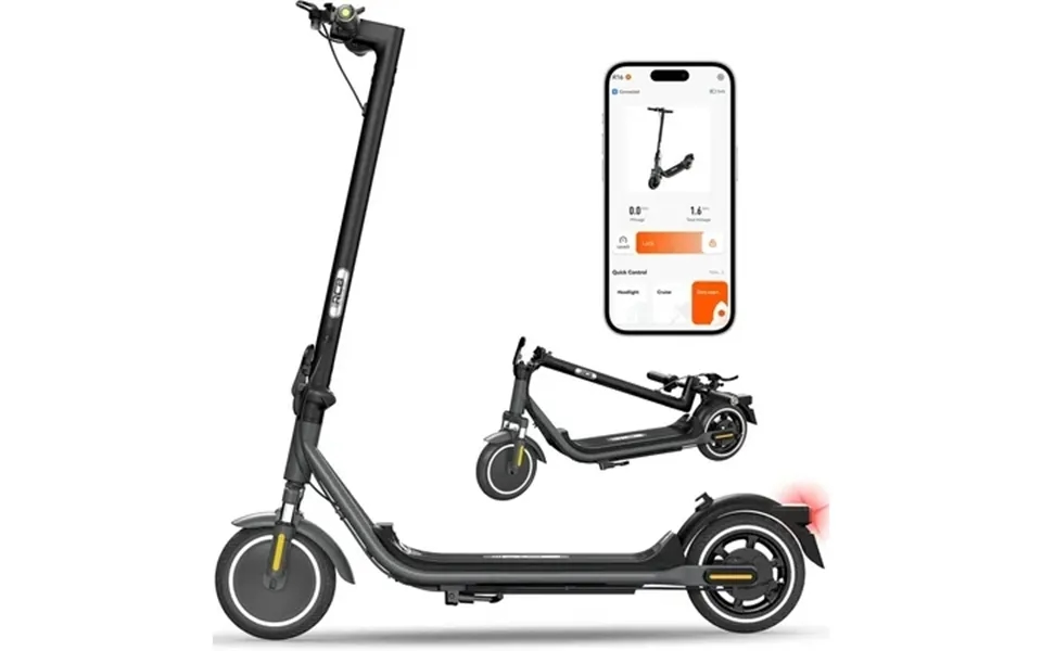 Rcb 350w Electric Scooter For Adults 19mph & 18-21 Miles Folding Design With Dual Brake System And App For Teens & Adult