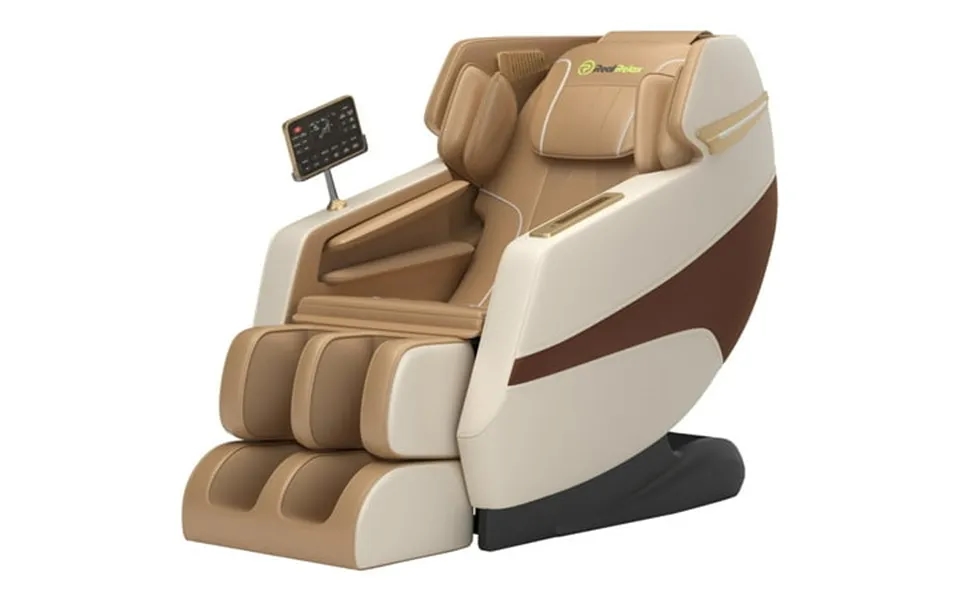 Real Relax 3d Massage Chair Full Body Zero Gravity Recliner With Sl Track Yoga Stretching Foot Rollers Bluetooth Heating