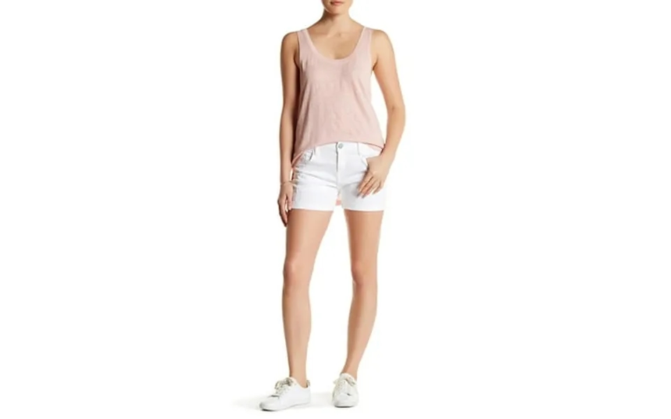 Rebecca Minkoff Women S Beverly Boyfriend Shorts 24 White