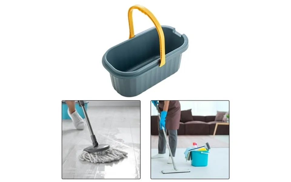 Rectangle Wash Bucket Portable Water Bucket For Cleaning Supplies S