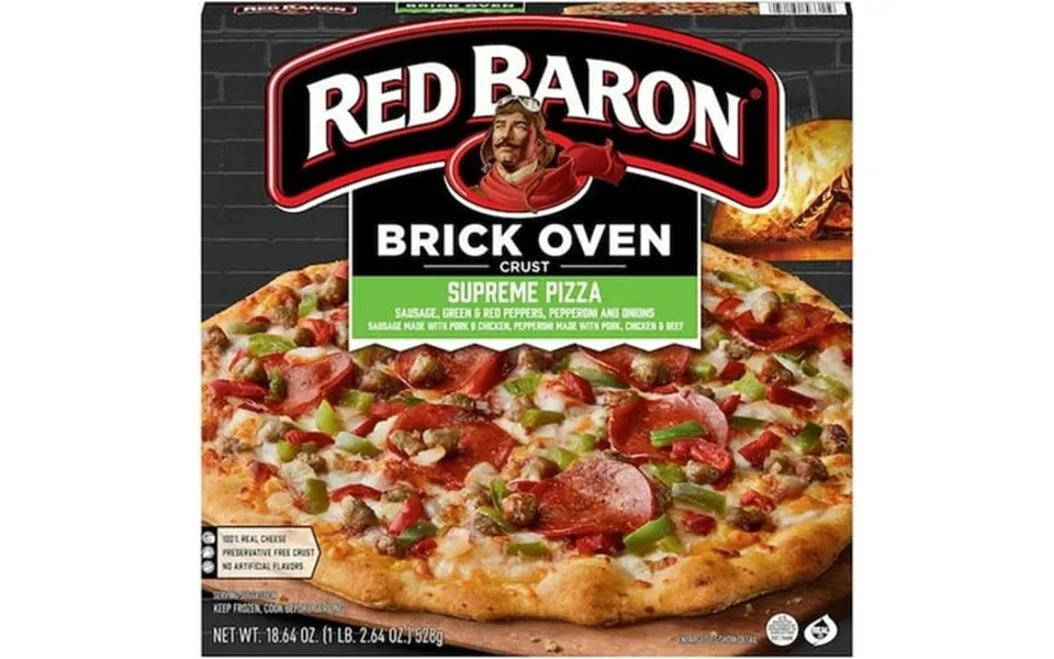 Red Baron Brick Oven Supreme Pizza 18.64 Ounce -- 16 Per Case