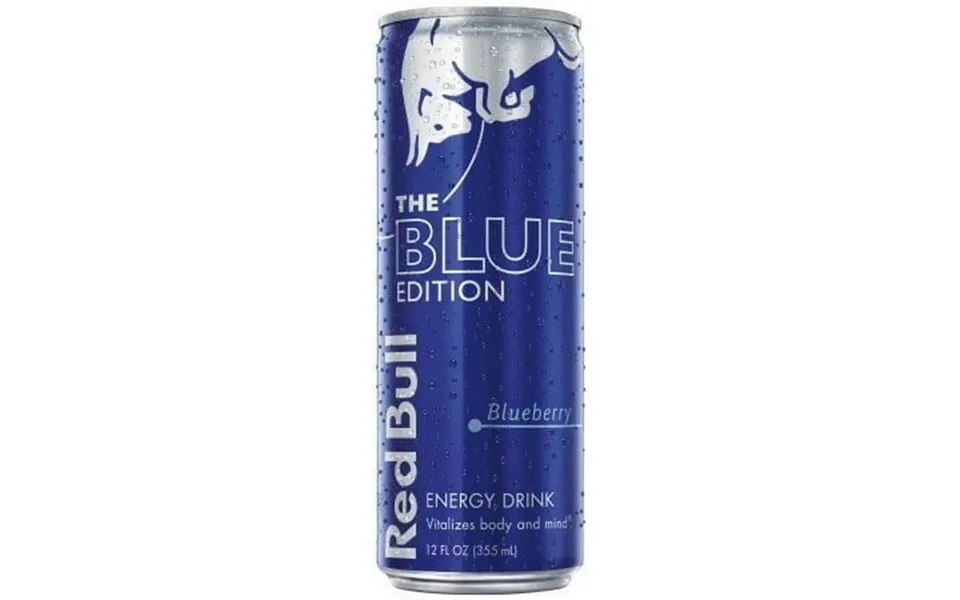 Red Bull Blue Edition Energy Drink Blueberry 114mg Caffeine 12 Fl Oz Can-pack Of 2