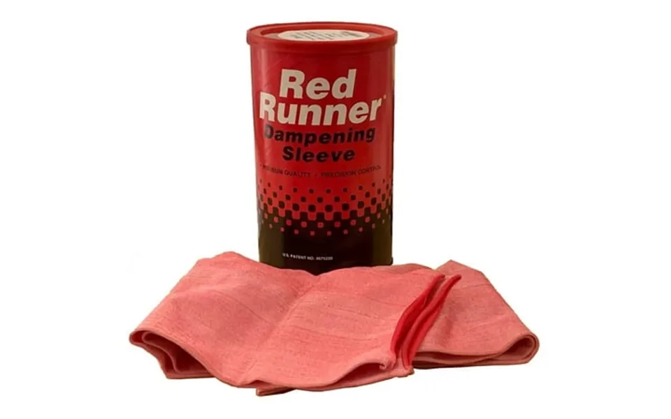 Red Runner Dampening Sleeves B-28 Pack Of 6 Dampening Cover For Offset Rollers