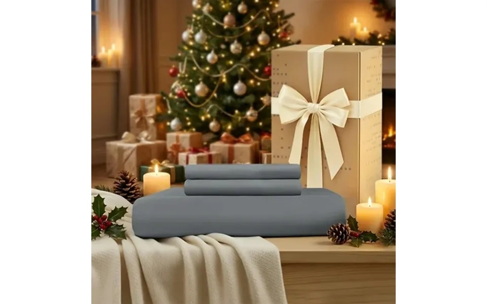 Regency Heights King Sheet Set 3-piece Silky Soft Skin-friendly Bedding Gray