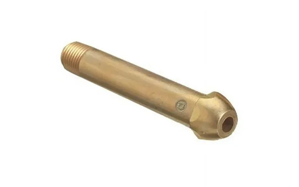 Regulator Inlet Nipple Inert Gas 1 4 In Npt 2-1 2 L Stainless Steel Cga-677