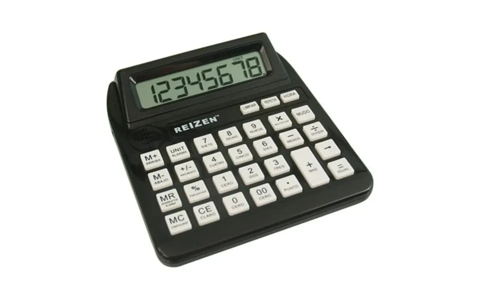 Reizen Talking Calculator With Repeat Key- Spanish