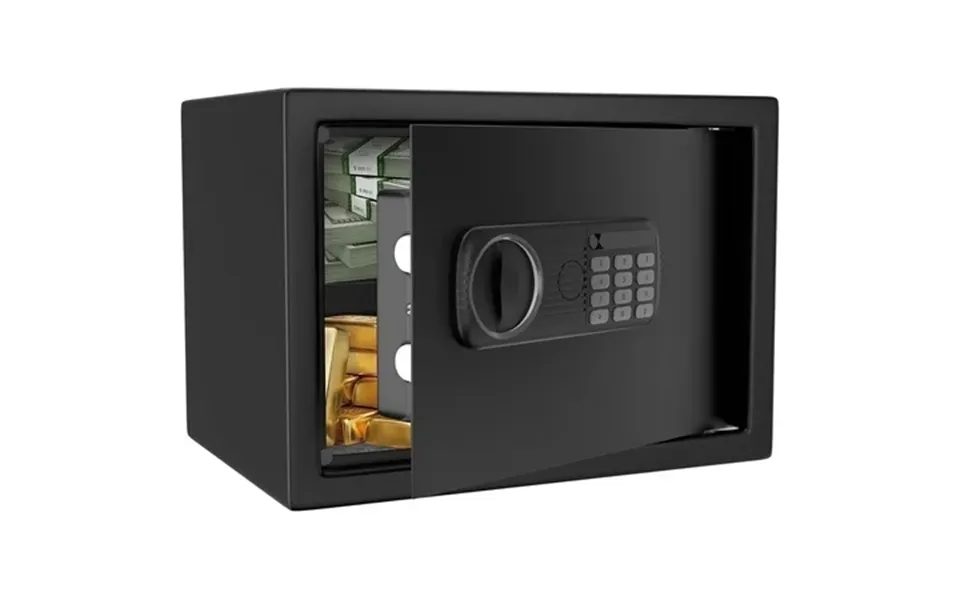 Reliancer 0.8 Cu.ft Home Safe Electronic Security Lock Box Safes With Digital Keypad Alarm System